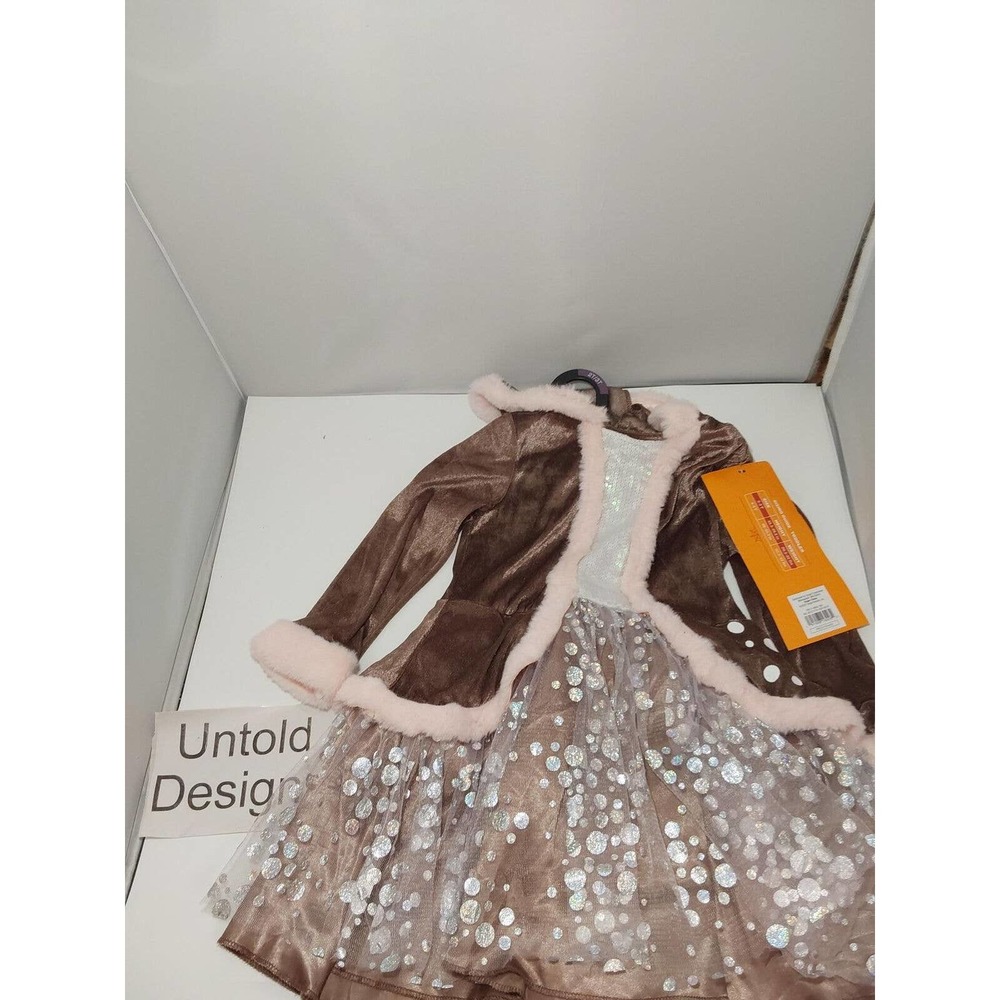 Halloween Toddler Deer Halloween Costume Dress 2T-3T - Hyde & EEK! Boutique ,